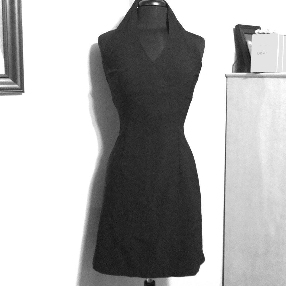 Simple black dress
